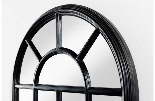 Miroir Rectangulaire avec Côté Haut Rond - Style Campagnard