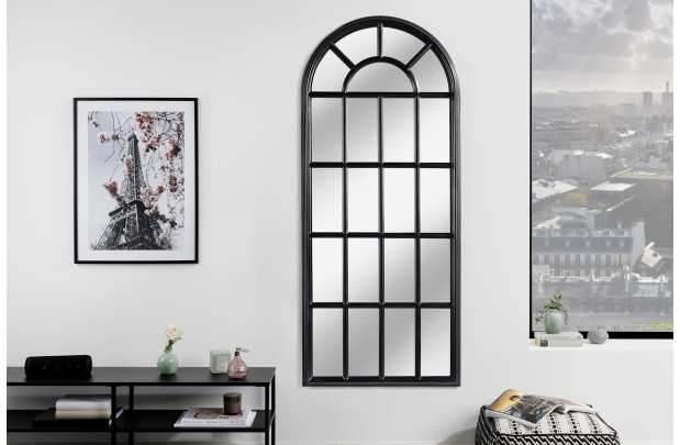 Miroir Rectangulaire avec Côté Haut Rond - Style Campagnard