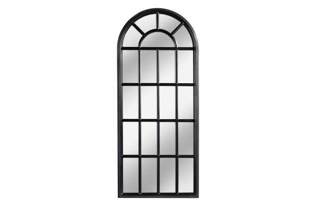 Miroir Rectangulaire avec Côté Haut Rond - Style Campagnard