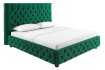 Lit PARIS CHESTERFIELD 180x200 cm – Sophistication en velours & charme intemporel