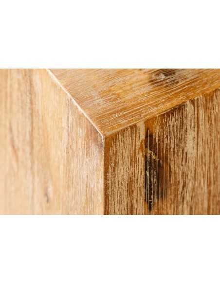 Pilier décoratif COLUMNA 50 cm – Acacia teck gris blanchi