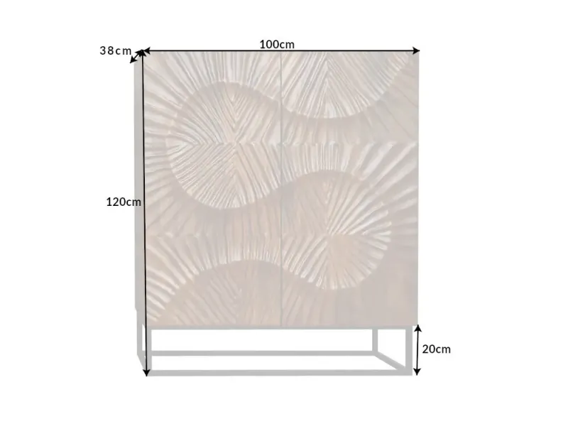 Buffet, Bahut et enfilade Scorpion pas cher en bois massif  | LIVRAISON GRAT...