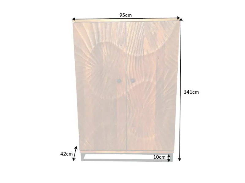 Buffet, Bahut et enfilade Scorpion pas cher en bois massif  | LIVRAISON GRAT...