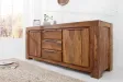 Buffet Bois Massif Sheesham Naturel 175 cm | Meubles en Sheesham