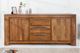 Buffet Bois Massif Sheesham Naturel 175 cm | Meubles en Sheesham 2