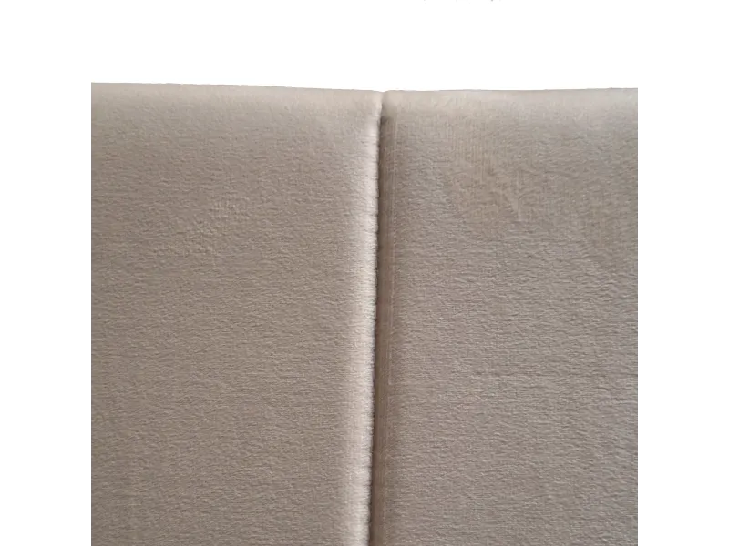 Lit coffre moderne de 160 x 200 cm en tissu coloris gris