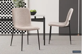 Chaise de salle à manger design coloris blanc Chaises de salle à ma...