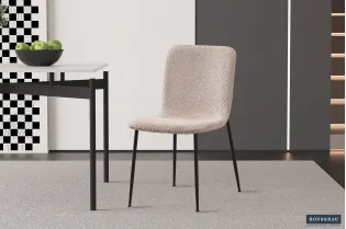 Chaise de salle à manger design coloris blanc Chaises de salle à ma... 2