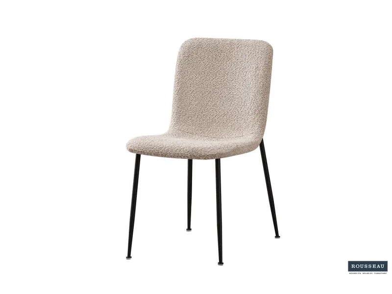 Chaise de salle à manger design coloris blanc Chaises de salle à ma...