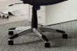 fauteuil de bureau réglable revêtue simili cuir teinté noir Sièges ...