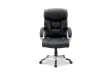 fauteuil de bureau réglable revêtue simili cuir teinté noir Sièges ...