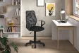 Chaise de bureau professionnel coloris noir réglable Sièges de bure...