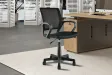 Chaise de bureau moderne pivotante teinté noir Sièges de bureau adu...