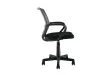 Chaise de bureau moderne pivotante teinté noir Sièges de bureau adu...