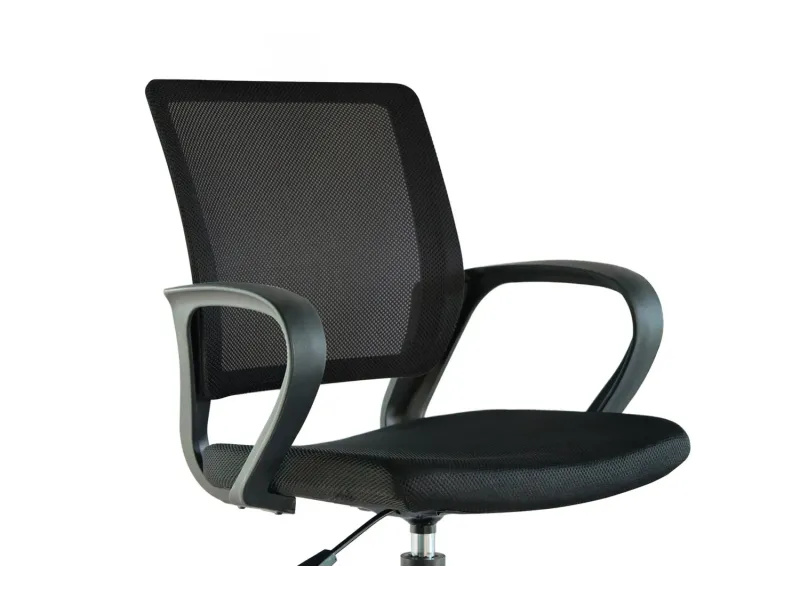 Chaise de bureau moderne pivotante teinté noir Sièges de bureau adu...