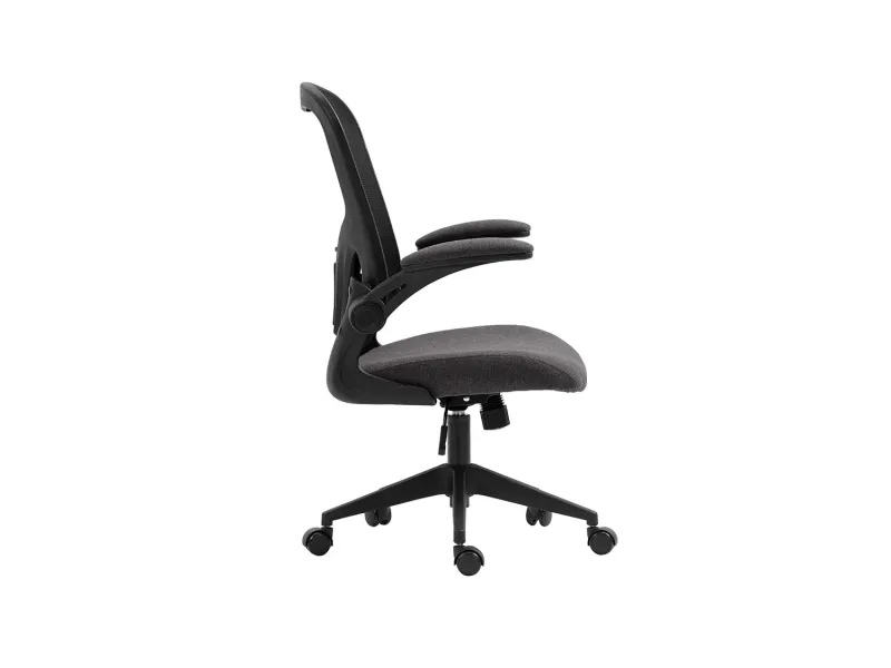 Fauteuil de Bureau Ergonomique, avec accoudoirs réglables et Tissu en Maille, idéale comme Chaise de Joueur coloris Blanc