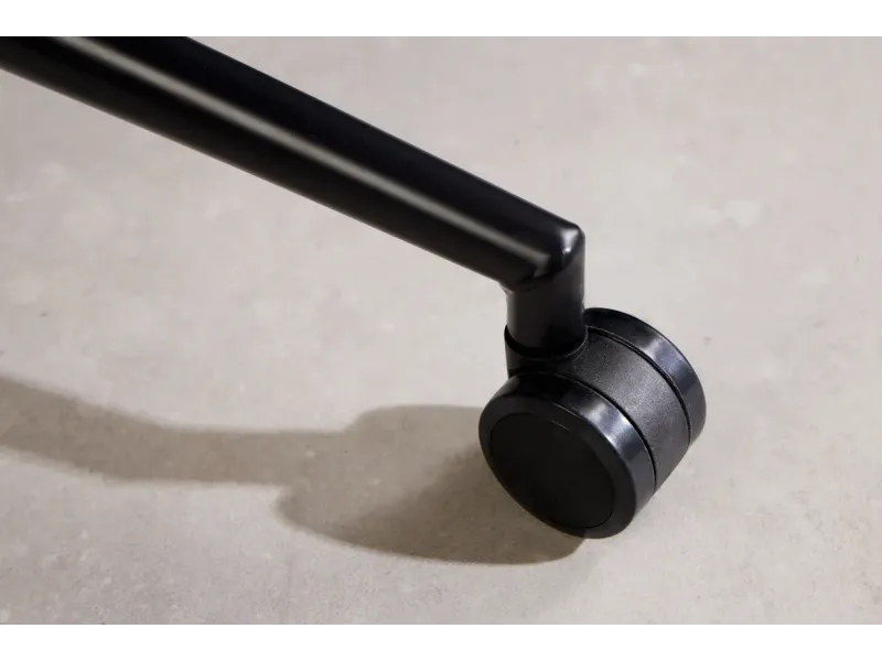 Chaise de bureau PARIS velours grège – Élégance et confort raffiné