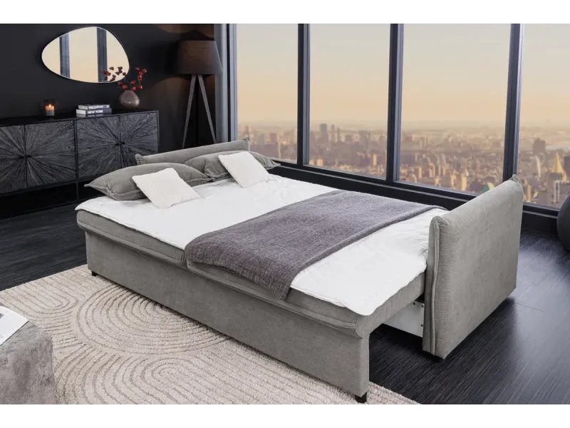 Canapé Marvelous velours jaune moutard 220cm pas cher