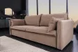 Canapé Marvelous velours jaune moutard 220cm pas cher