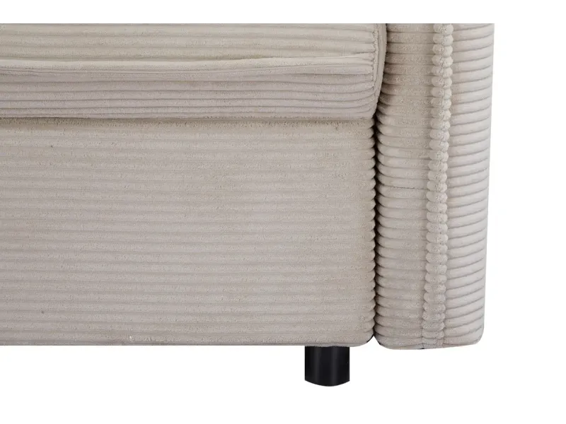 Canapé Marvelous velours jaune moutard 220cm pas cher