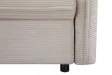 Canapé Marvelous velours jaune moutard 220cm pas cher