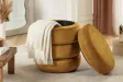Tabouret 40 cm design en bois massif recyclé Tabourets bas |adeniahome...