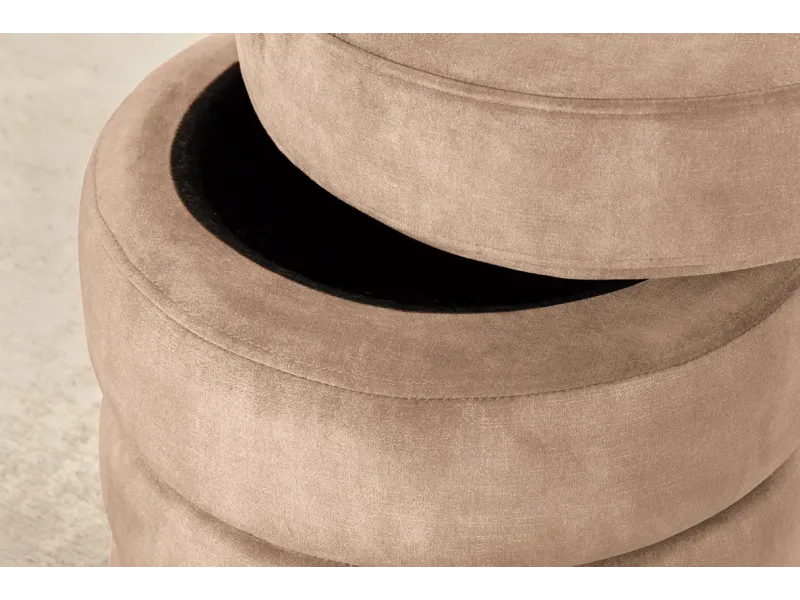 Tabouret 40 cm design en bois massif recyclé Tabourets bas |adeniahome...