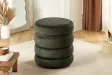 Tabouret 40 cm design en bois massif recyclé Tabourets bas |adeniahome...