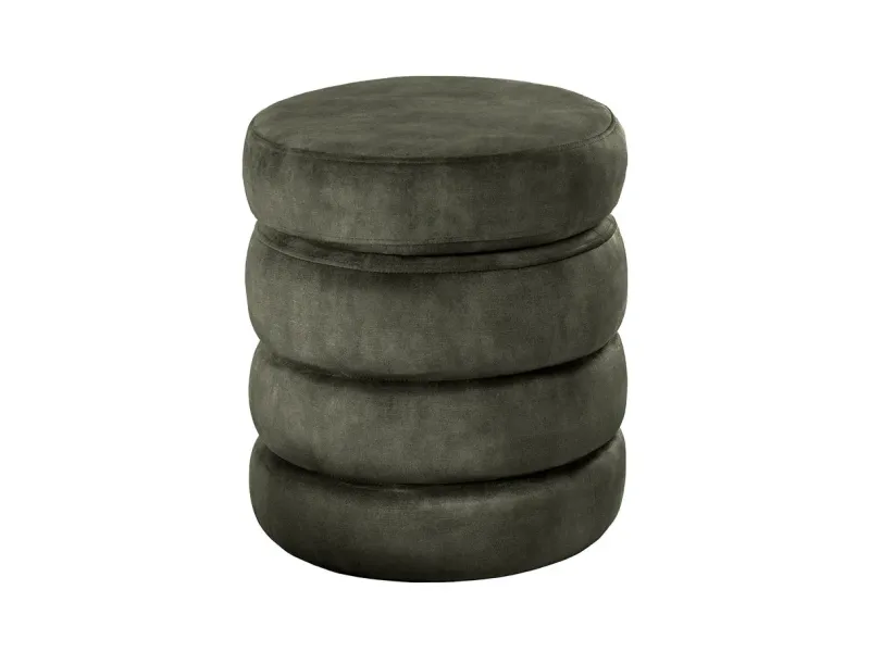 Tabouret 40 cm design en bois massif recyclé Tabourets bas |adeniahome...