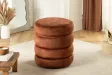 Tabouret 40 cm design en bois massif recyclé Tabourets bas |adeniahome...