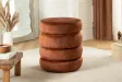 Tabouret 40 cm design en bois massif recyclé Tabourets bas |adeniahome...