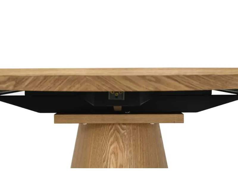 Table à manger extensible en céramique 180-225cm aspect marbre pas cher