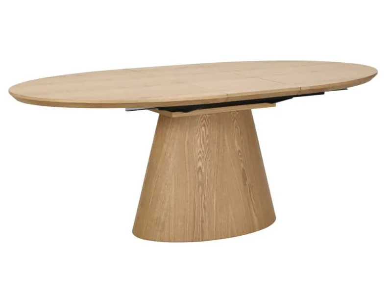 Table à manger extensible en céramique 180-225cm aspect marbre pas cher
