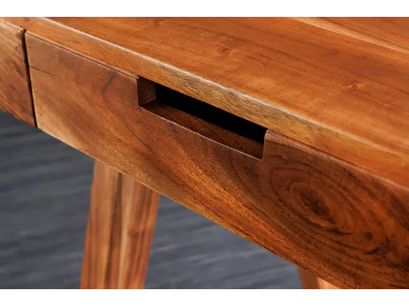 Bureau Davenport MONSOON 100 cm – Bois d’Acacia Massif