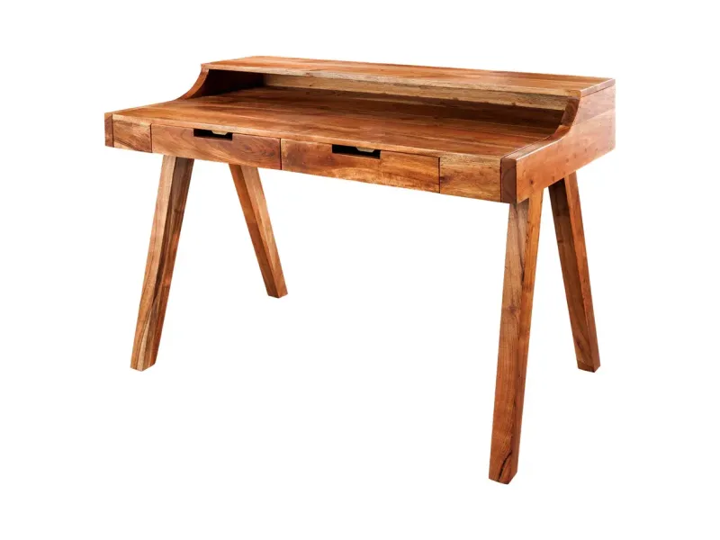 Bureau Davenport MONSOON 100 cm – Bois d’Acacia Massif