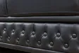 Canapé Marvelous velours jaune moutard 220cm pas cher