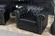 Fauteuil à bascule design scandinave coloris bleu claire Fauteuil |...