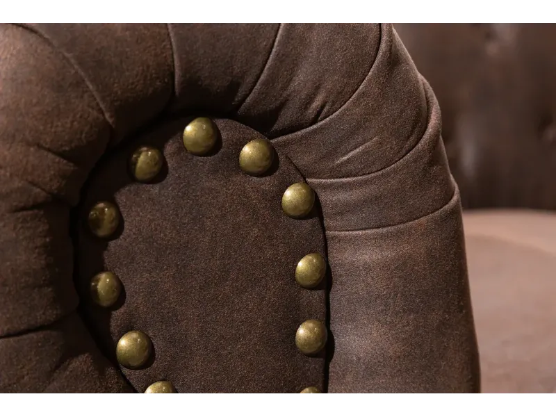 Canapé Marvelous velours jaune moutard 220cm pas cher