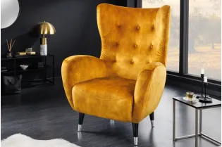 Fauteuil à bascule design scandinave coloris bleu claire Fauteuil |...