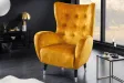 Fauteuil à bascule design scandinave coloris bleu claire Fauteuil |...