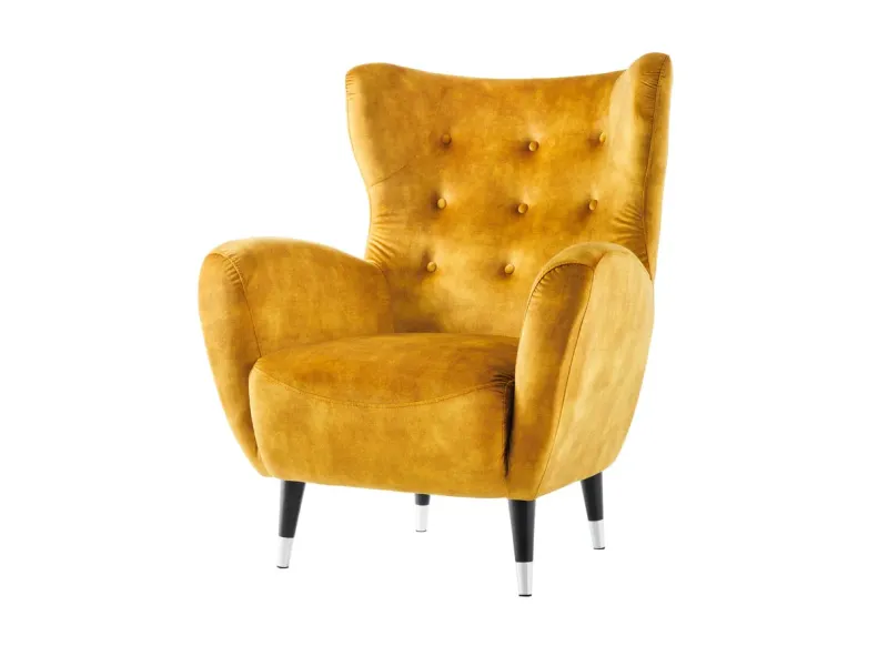 Fauteuil à bascule design scandinave coloris bleu claire Fauteuil |...