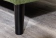Canapé d'angle en velours coloris gris pas cher