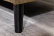 Canapé d'angle en velours coloris gris pas cher