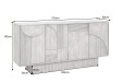 Buffet, Bahut et enfilade pas cher en bois massif  | LIVRAISON GRAT...