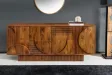 Buffet ART DÉCO 170 cm brun | Buffet moderne en bois massif – Adenia Home