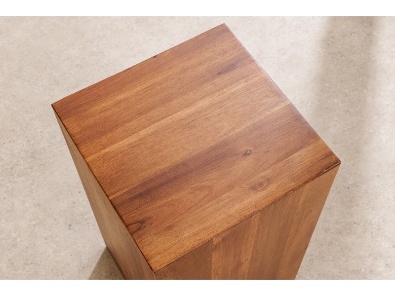 Pilier décoratif COLUMNA 75 cm – Acacia marron naturel