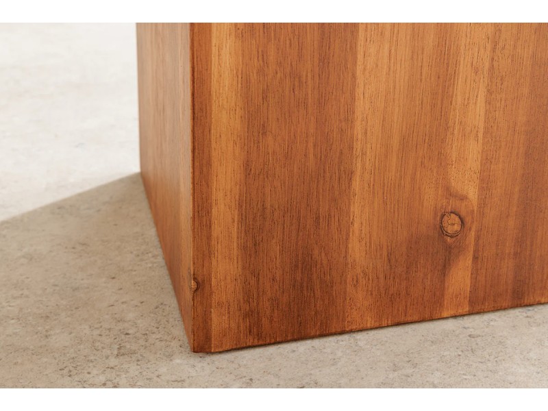 Pilier décoratif COLUMNA 75 cm – Acacia marron naturel