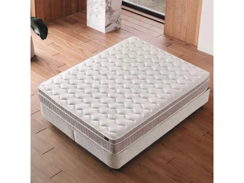 Boxspring COMO 180 × 200 cm – Coffre de rangement + Matelas inclus