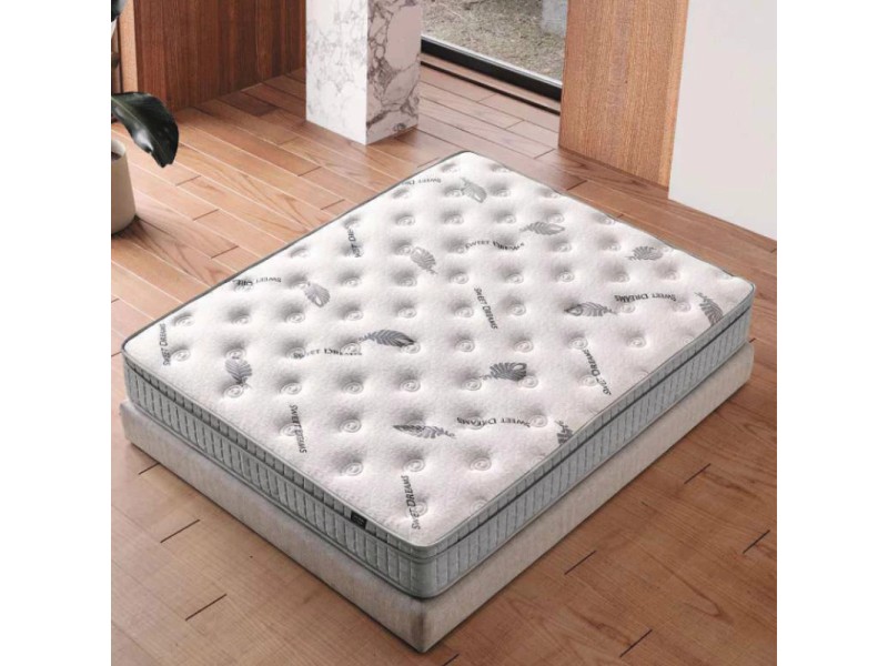 Boxspring SIESTA 160 × 200 cm – Coffre de rangement + Matelas inclus