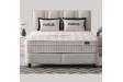 Boxspring PAROS 180 x 200 cm – Coffre + Matelas inclus